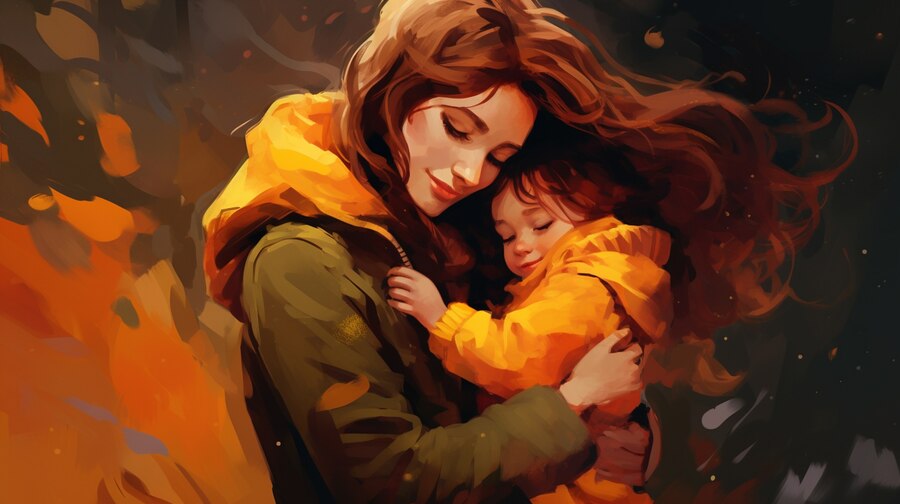 cartoon-style-hugging-day-celebration