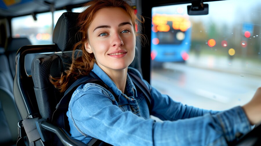 portrait-female-bus-driver