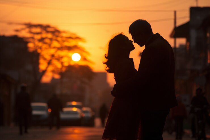 side-view-romantic-couple-outdoors