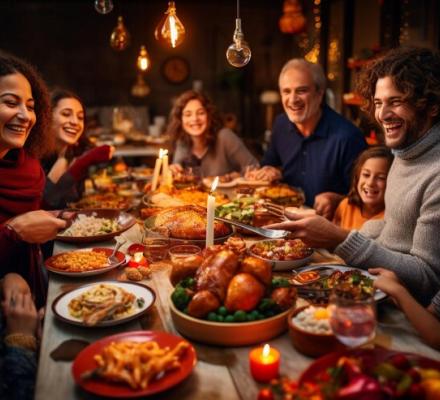 family-thanks-giving-dinner-together-happy-smiling-enjoying-meal